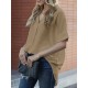 Solid Lapel Half Sleeve Casual Blouse Solid Lapel Half Sleeve Casual Blouse