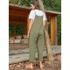 Pocket Solid Loose Fit Brief Summer Jumpsuit Pocket Solid Loose Fit Brief Summer Jumpsuit