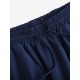 Leisure Solid Drawstring Pocket Cotton Casual Pants Leisure Solid Drawstring Pocket Cotton Casual Pants