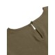 Round Neck Long Sleeve Button Pocket Solid Suit Round Neck Long Sleeve Button Pocket Solid Suit