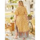 Plus Size V neck Tribal Button Design Short Sleeves Maxi Dress Plus Size V neck Tribal Button Design Short Sleeves Maxi Dress