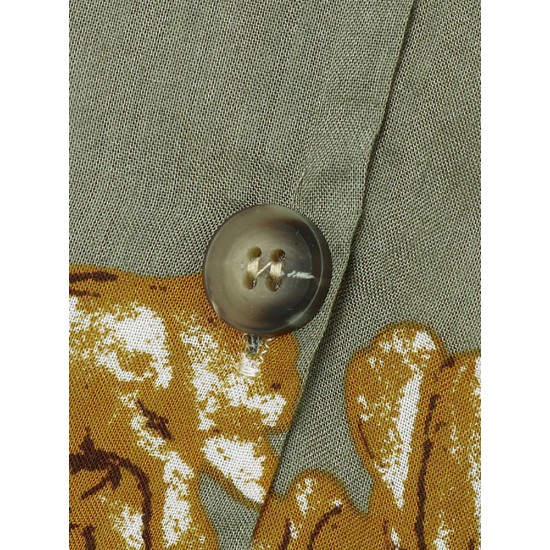 Floral Print Button Pocket Short Sleeve Wide Leg Jumpsuit Floral Print Button Pocket Short Sleeve Wide Leg Jumpsuit