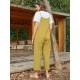 Pocket Solid Loose Fit Brief Summer Jumpsuit Pocket Solid Loose Fit Brief Summer Jumpsuit