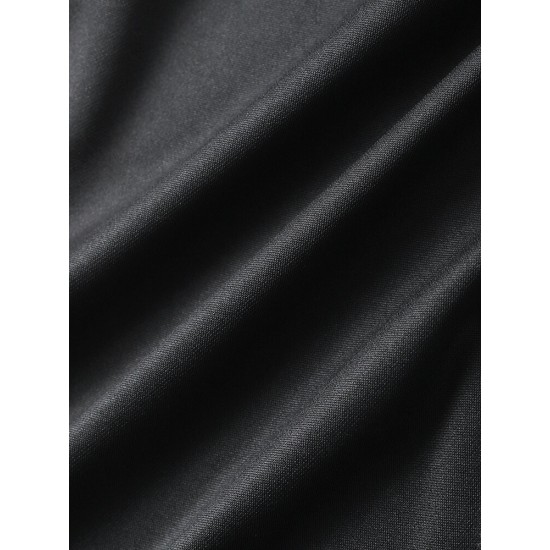 Side Letter Fitting Mid Rise Ankle Length Drawstring Sports Pants Side Letter Fitting Mid Rise Ankle Length Drawstring Sports Pants