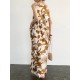 Plant Print Pocket Round Neck Sleeveless Print Dress Plant Print Pocket Round Neck Sleeveless Print Dress