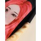 Cartoon Girls Graphic Pocket Short Sleeve Button Dress Cartoon Girls Graphic Pocket Short Sleeve Button Dress