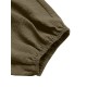 Round Neck Long Sleeve Button Pocket Solid Suit Round Neck Long Sleeve Button Pocket Solid Suit